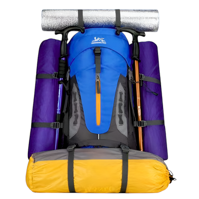 70 Litre camping rucksacks