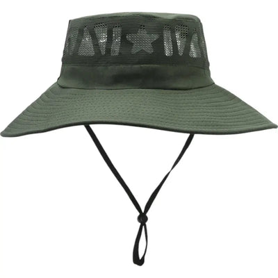 Adjustable bush hat