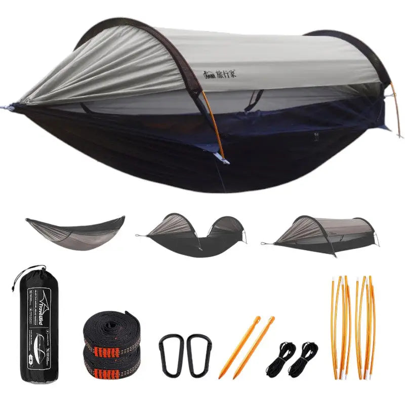 All weather hammock tent