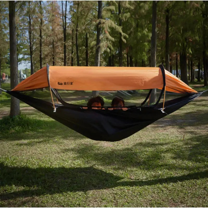 All weather hammock tent