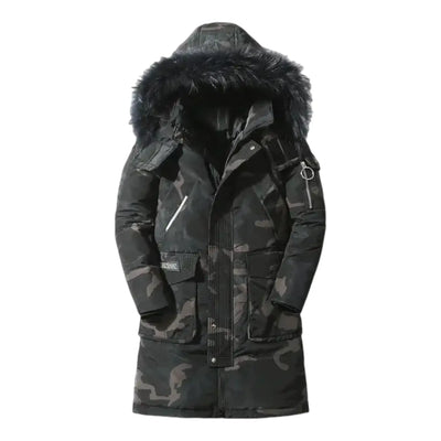 Arctic Army Fur Parka