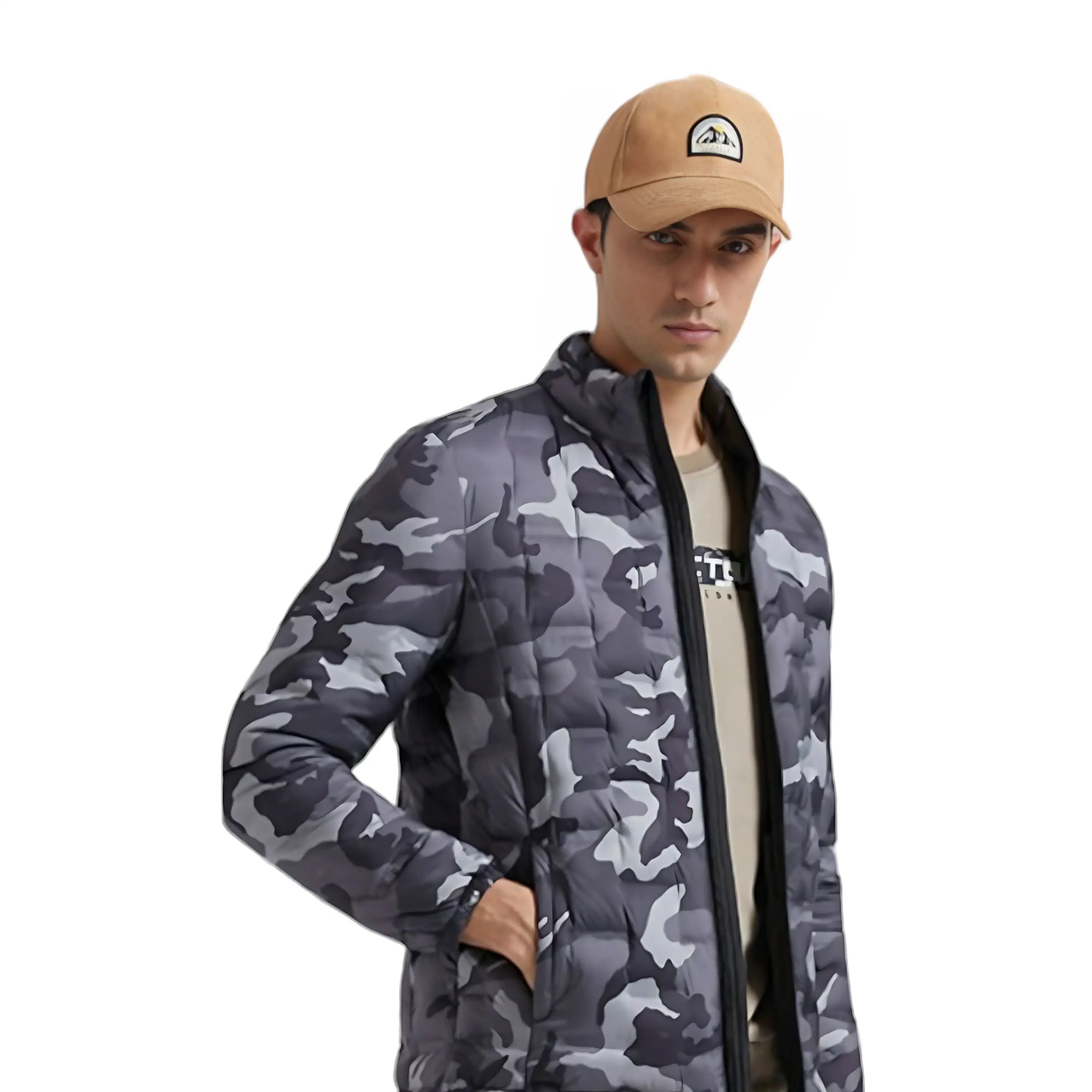 Army Camo Bomber Jacket