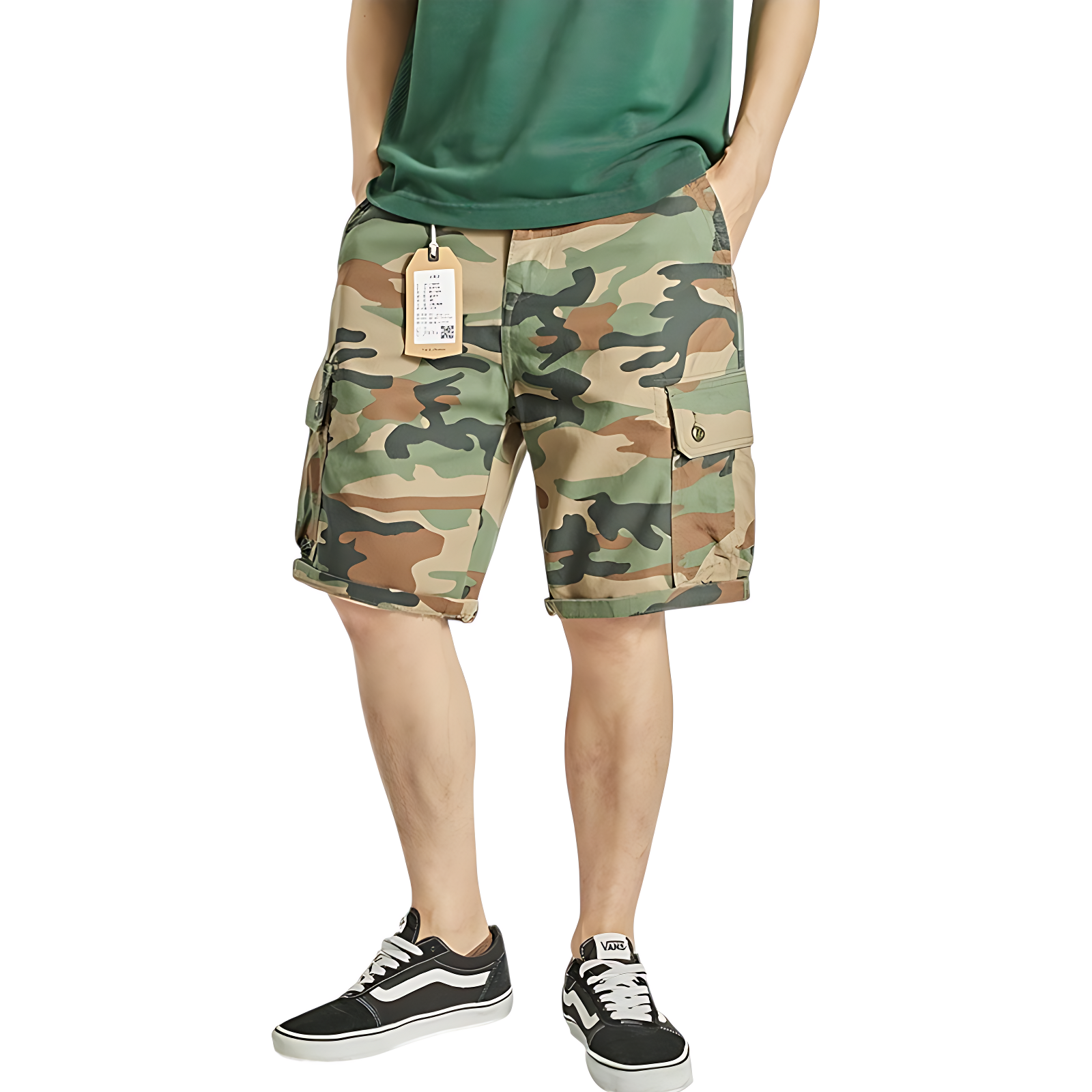 Army camo shorts