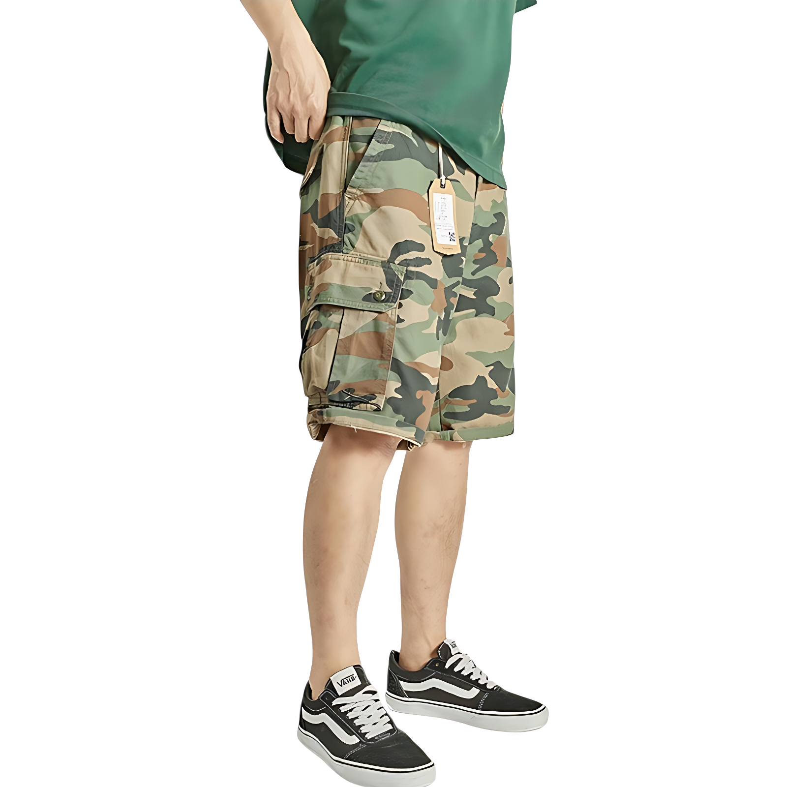 Army camo shorts