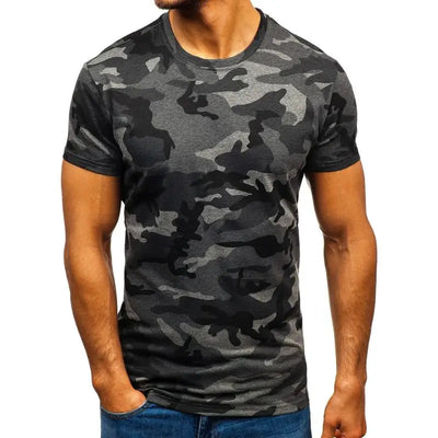 Army Camo T Shirt Mens
