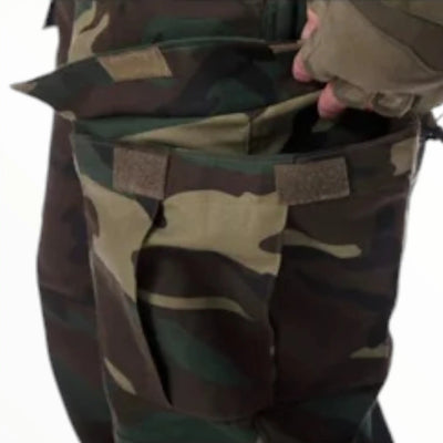 Army cargo camo combat military trousers