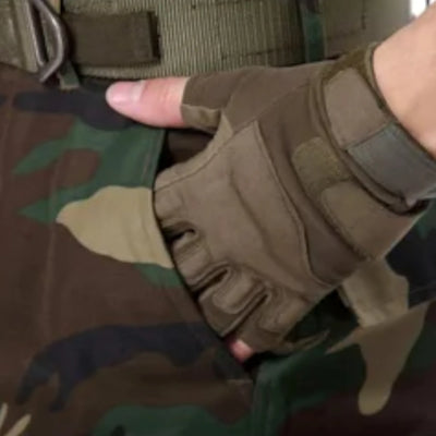 Army cargo camo combat military trousers