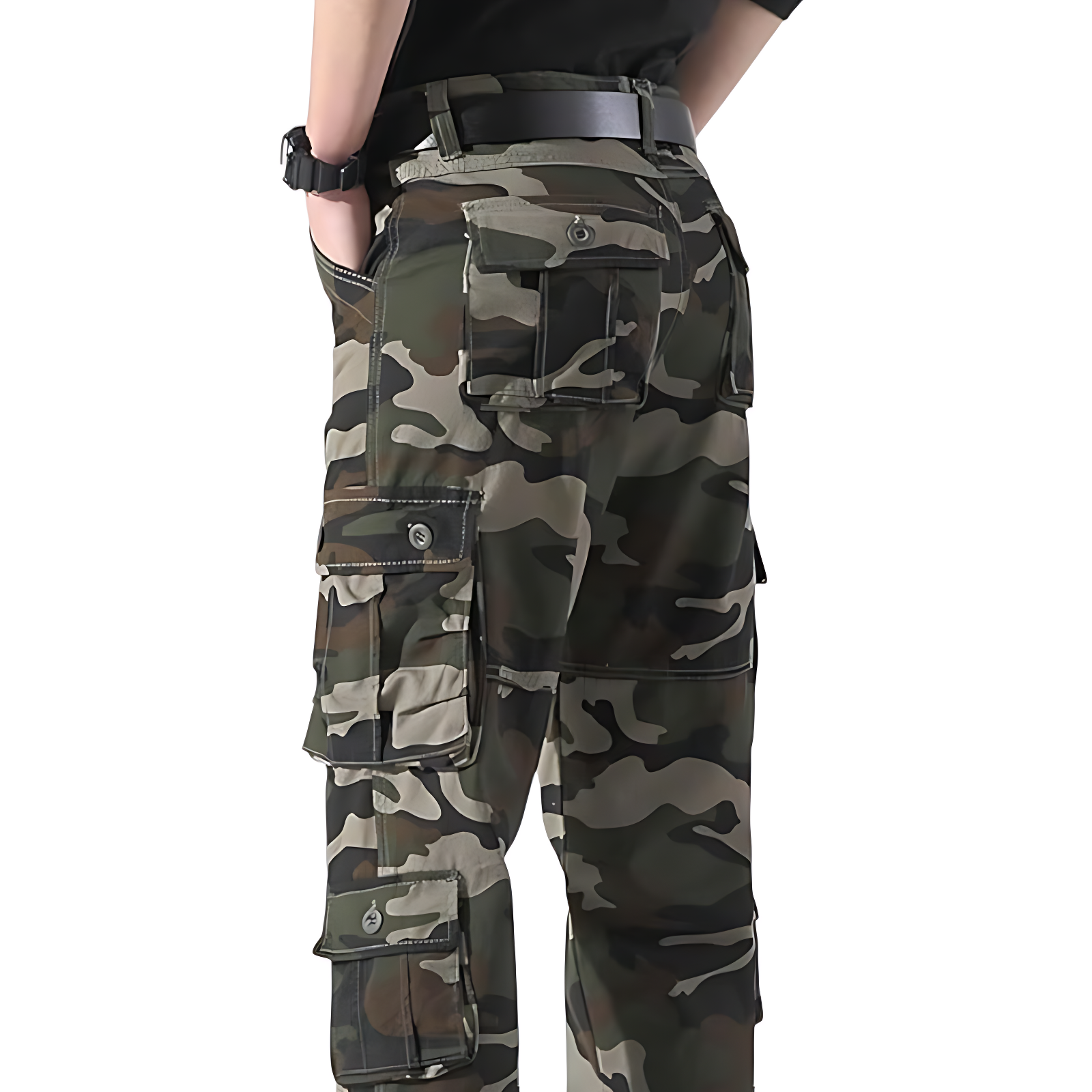 Army Green Cargo Pants