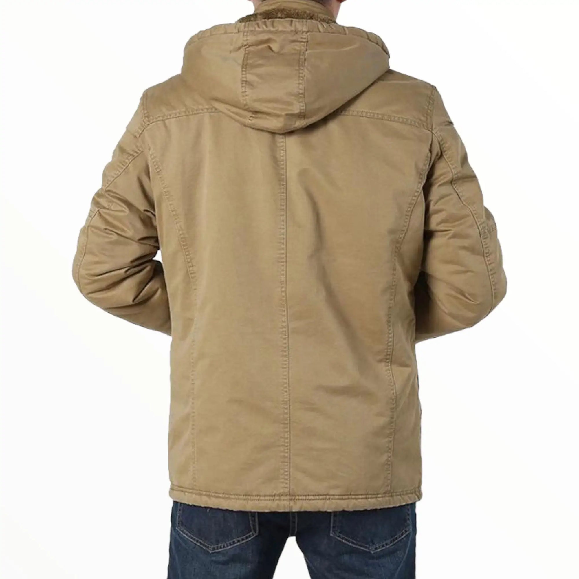 Army Green Jacket Hooded Parka