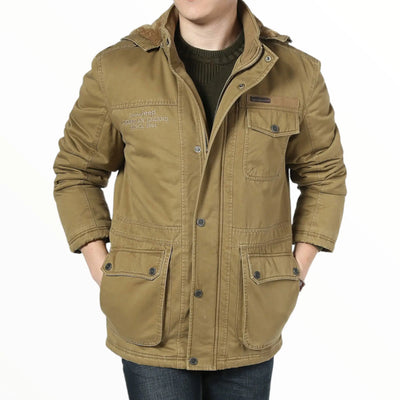 Army Green Jacket Hooded Parka
