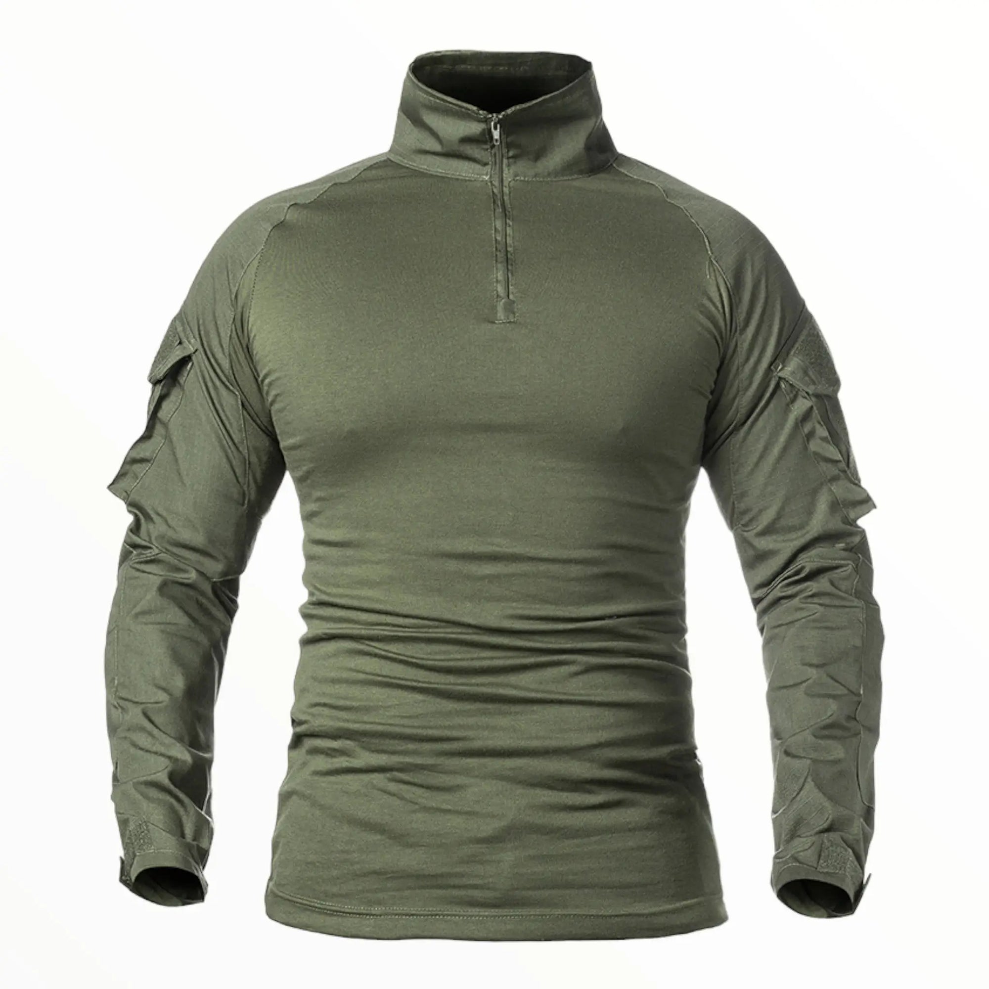 Army Green Long Sleeve T shirt