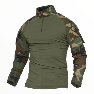 Army Green Long Sleeve T shirt