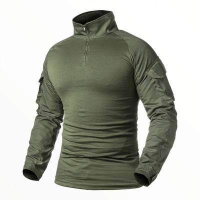 Army Green Long Sleeve T shirt