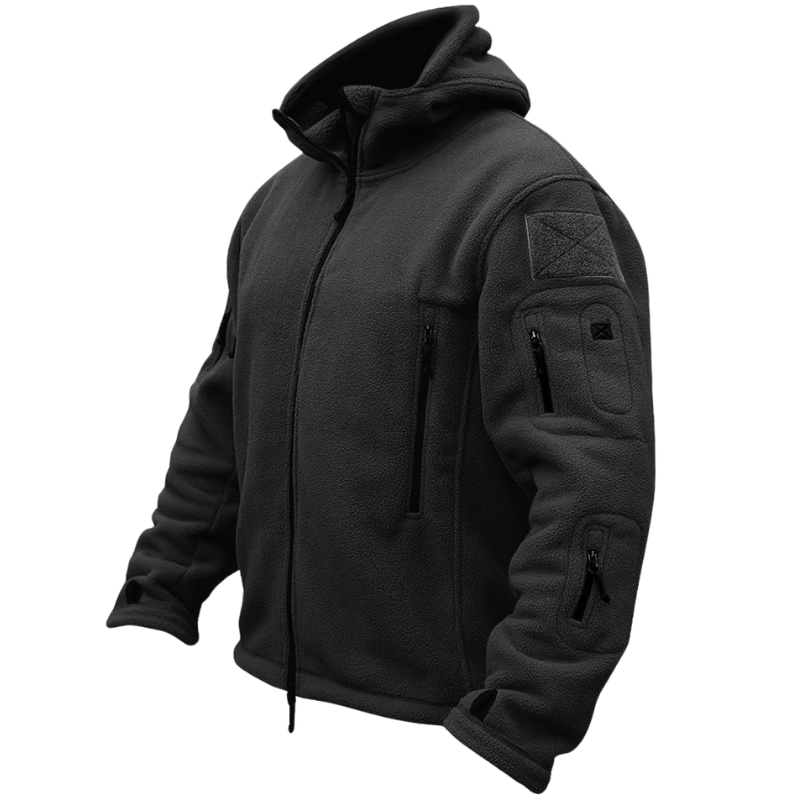 Army jacket velcro fleece