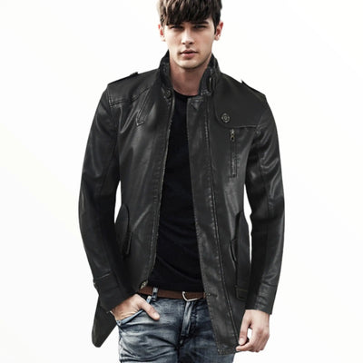 Army Leather Jacket