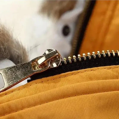 Army Parka Coat with Fur Hood