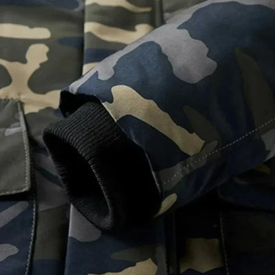 Army Parka Jacket with Fur