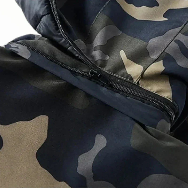 Army Parka Jacket with Fur