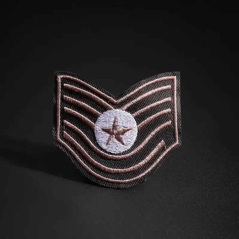Army rank velcro patches