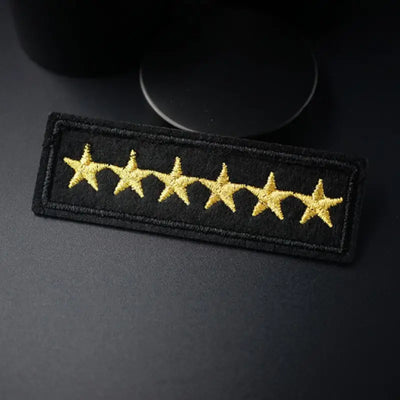 Army rank velcro patches
