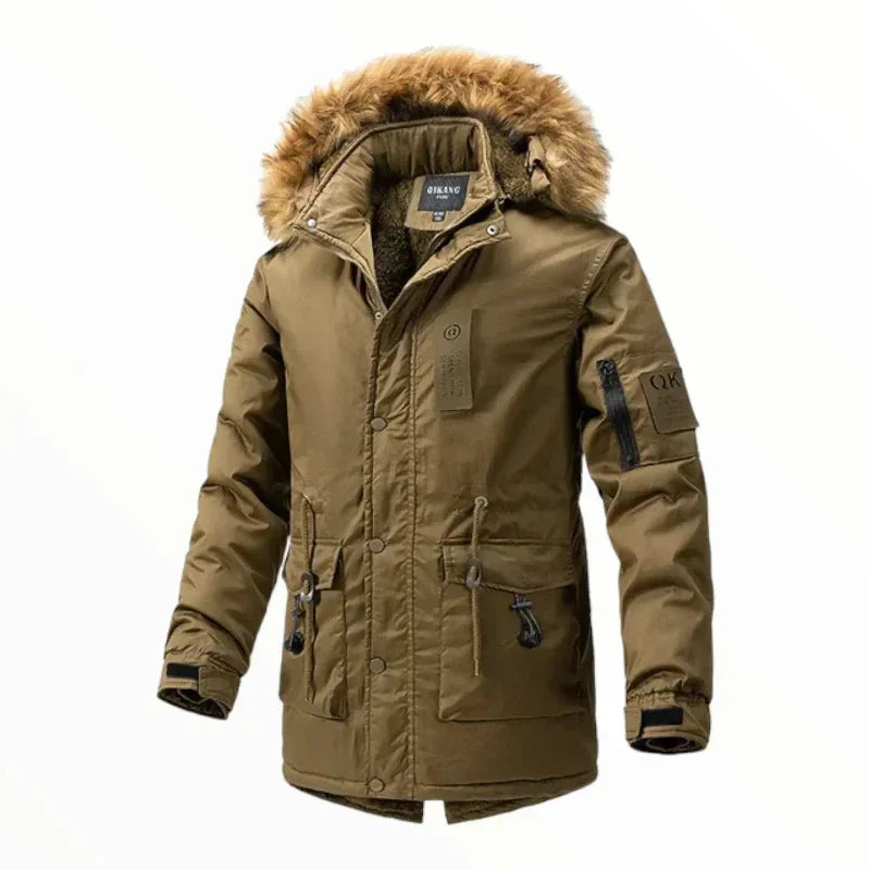 Army Style Parka Coat