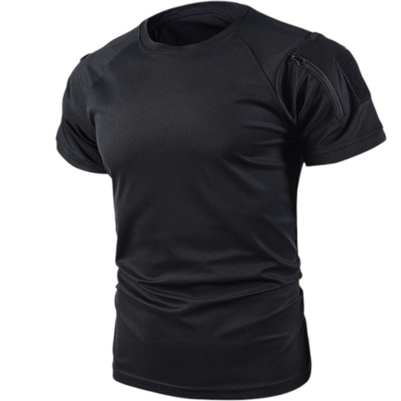 Army T-shirt with velcro