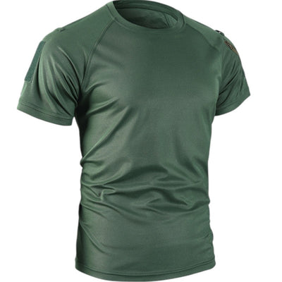 Army T-shirt with velcro