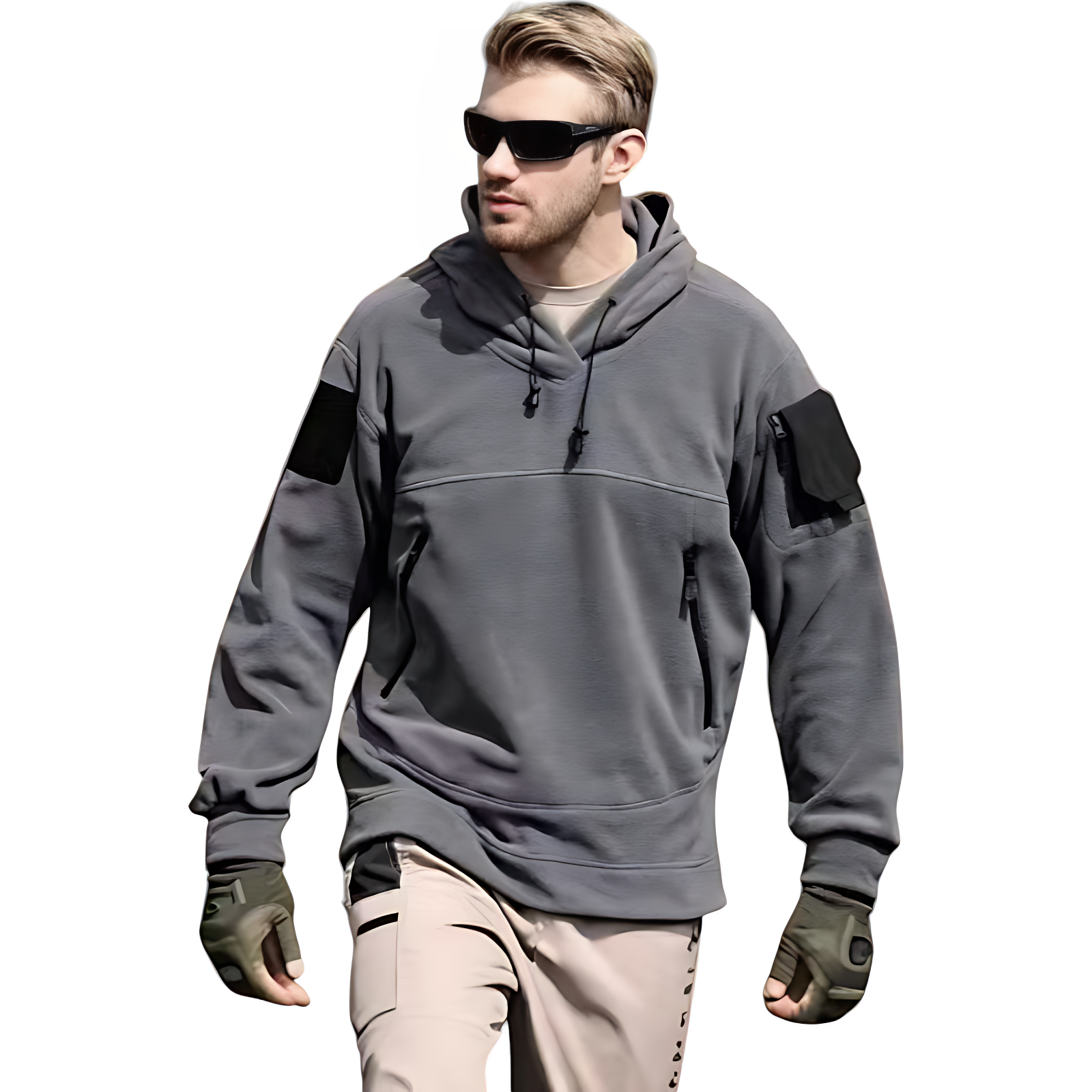 Army Zip Hoodie Jumpers