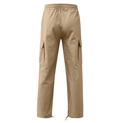 Baggy combat trousers