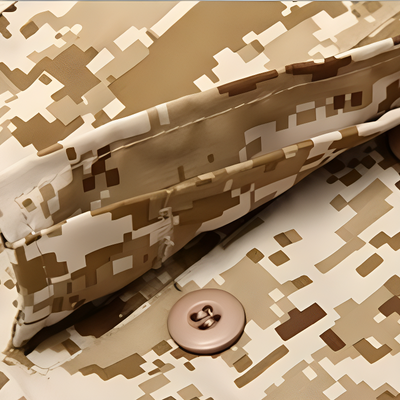 Beige camo cargo pants