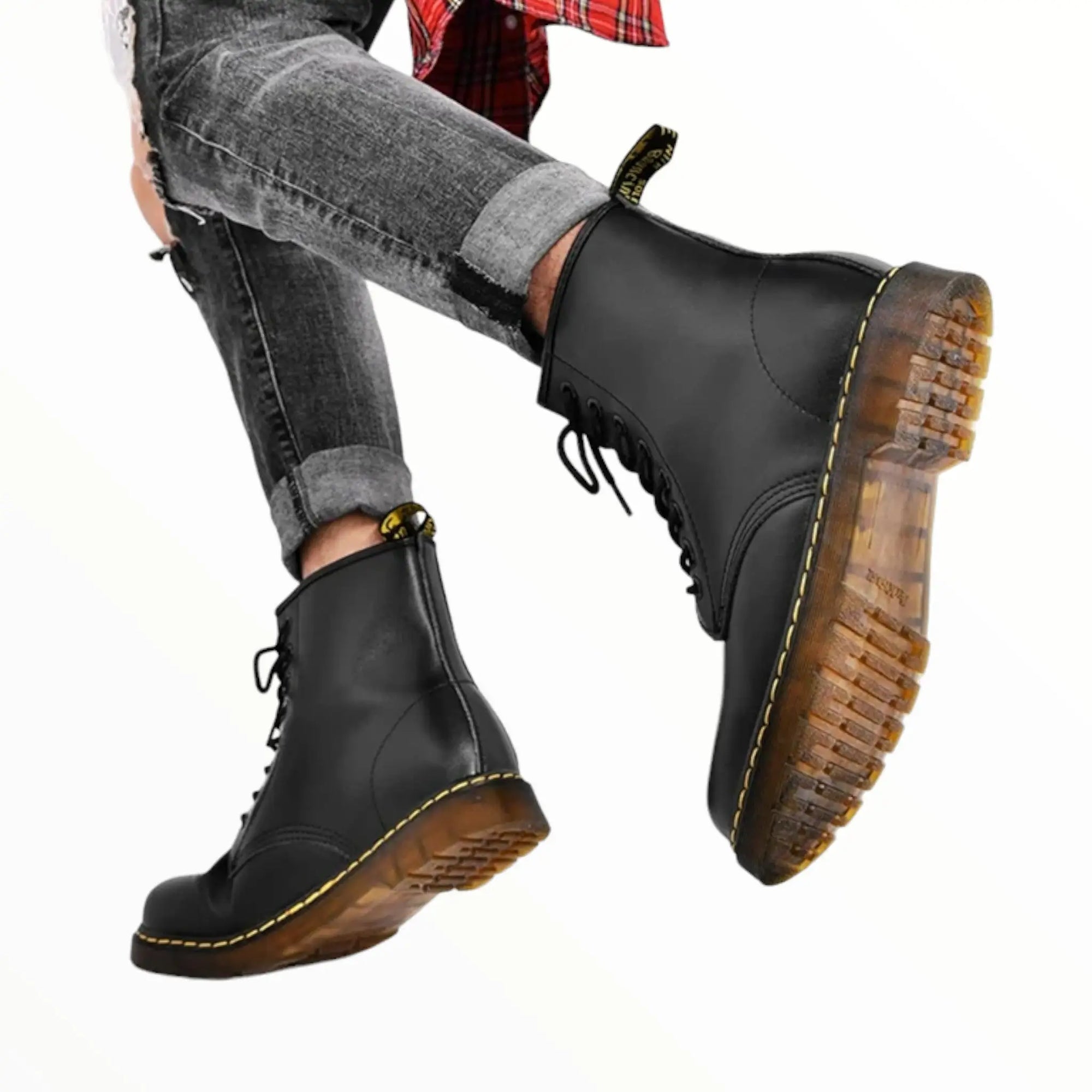 Black Combat Tactical Boots