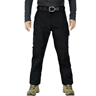 Black heavy duty combat trousers