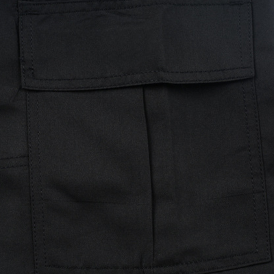 Black lightweight combat trousers