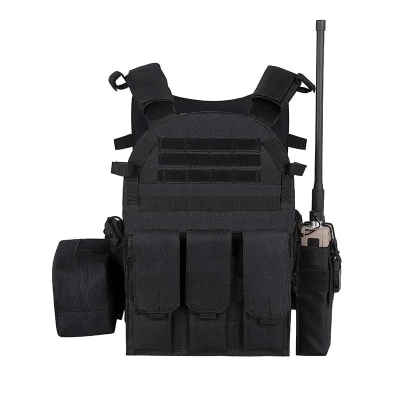 Black Tactical Molle Vest