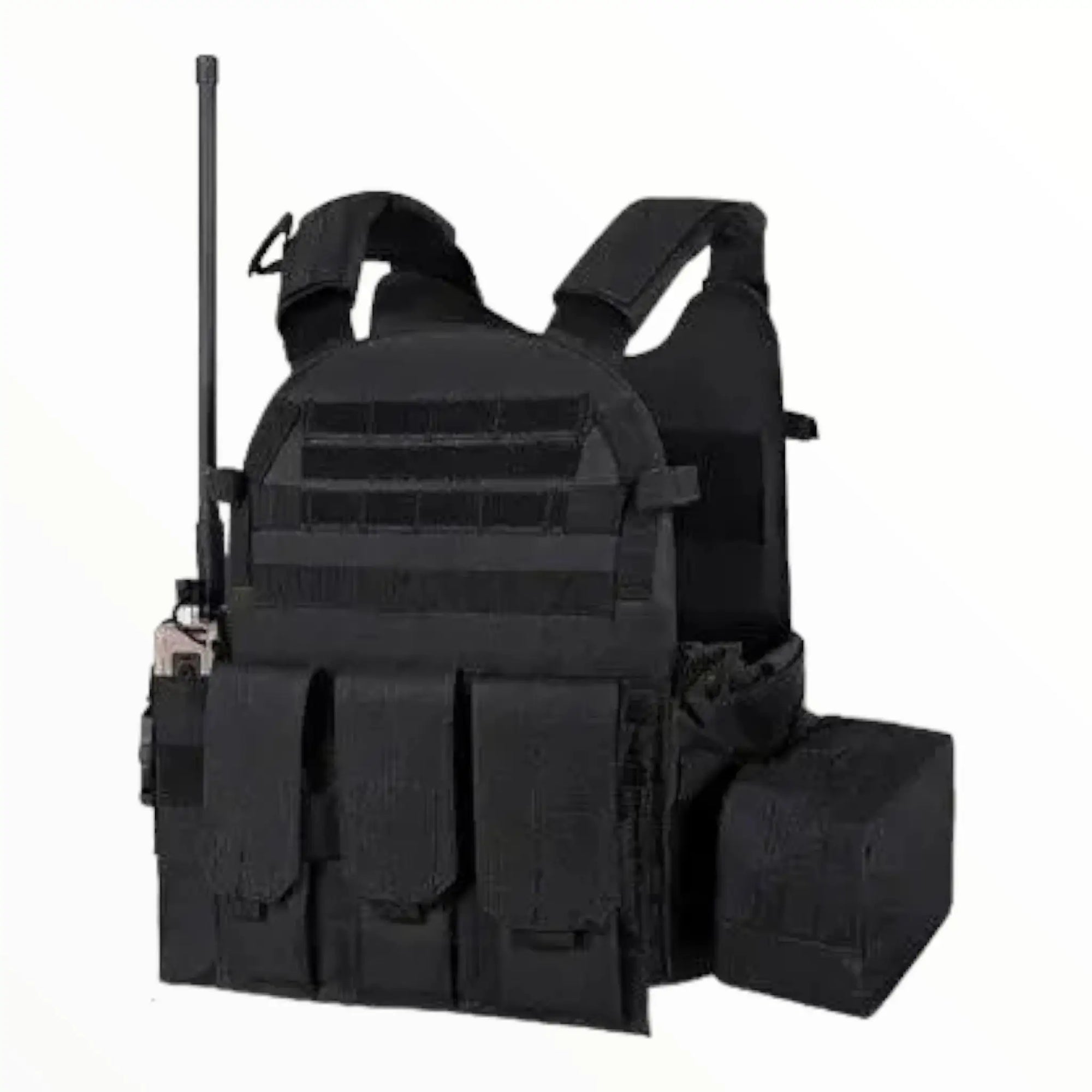 Black Tactical Molle Vest