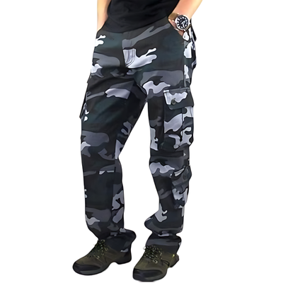 Blue army cargo pants