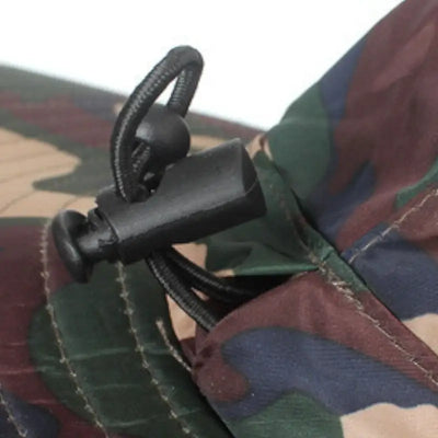 Blue military bush hat