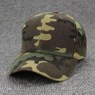 Buff military cap
