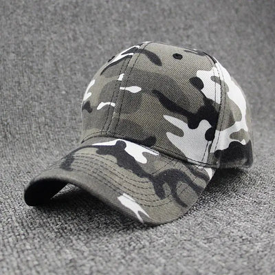 Buff military cap