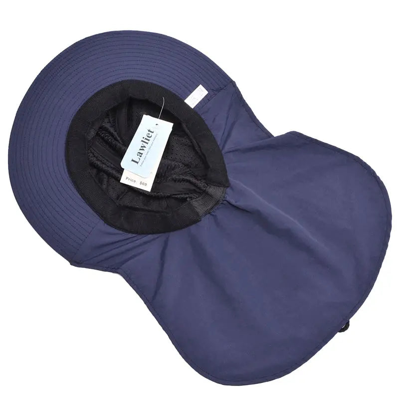 Bush hat with neck cover