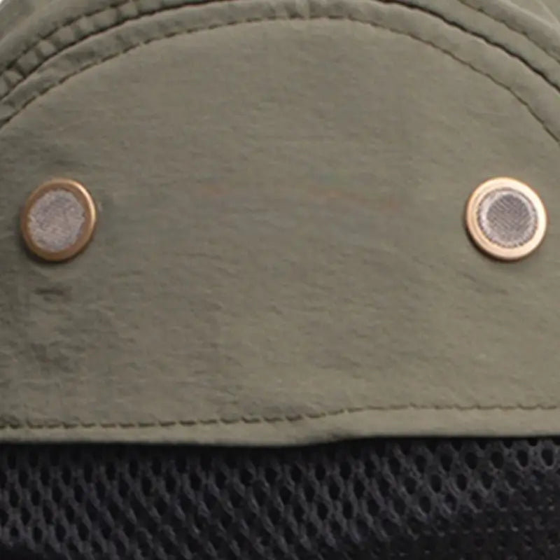 Bush hat with neck cover