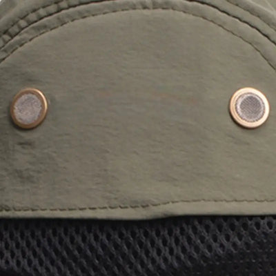 Bush hat with neck cover