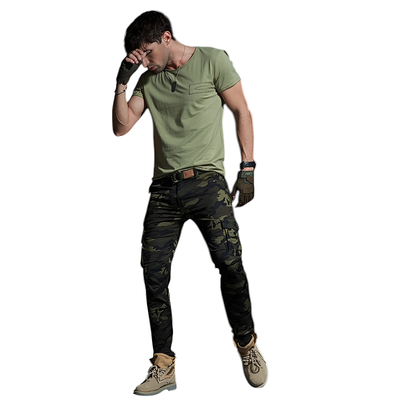 Camo cargo pants skinny