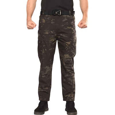 Camo combat trousers
