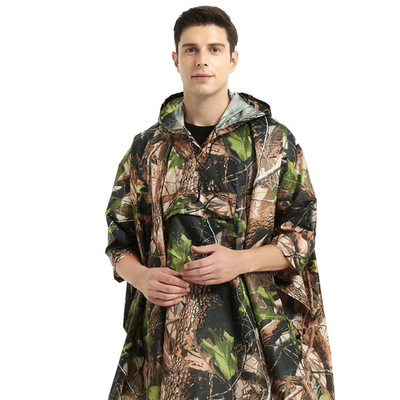camo ponchos waterproof