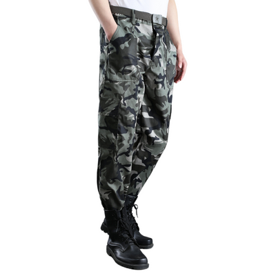 Camouflage combat trousers mens