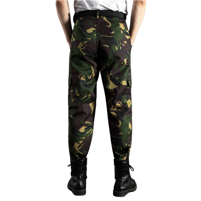 Camouflage combat trousers mens
