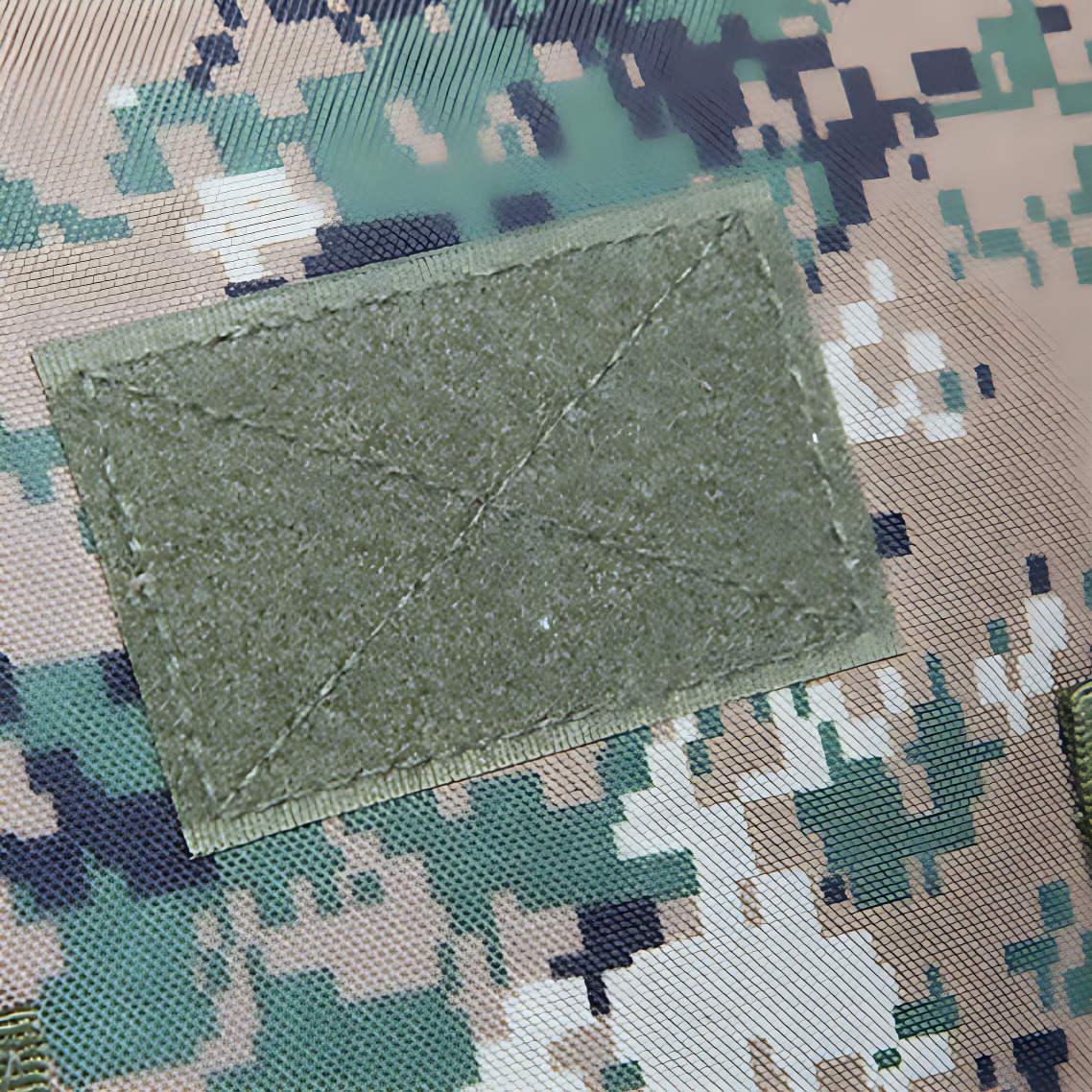 Camouflage military backpack