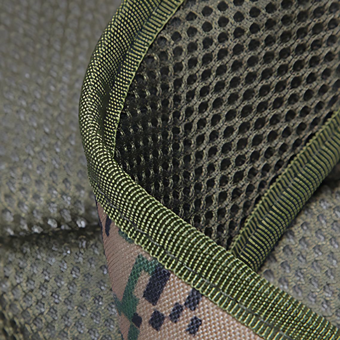 Camouflage military backpack