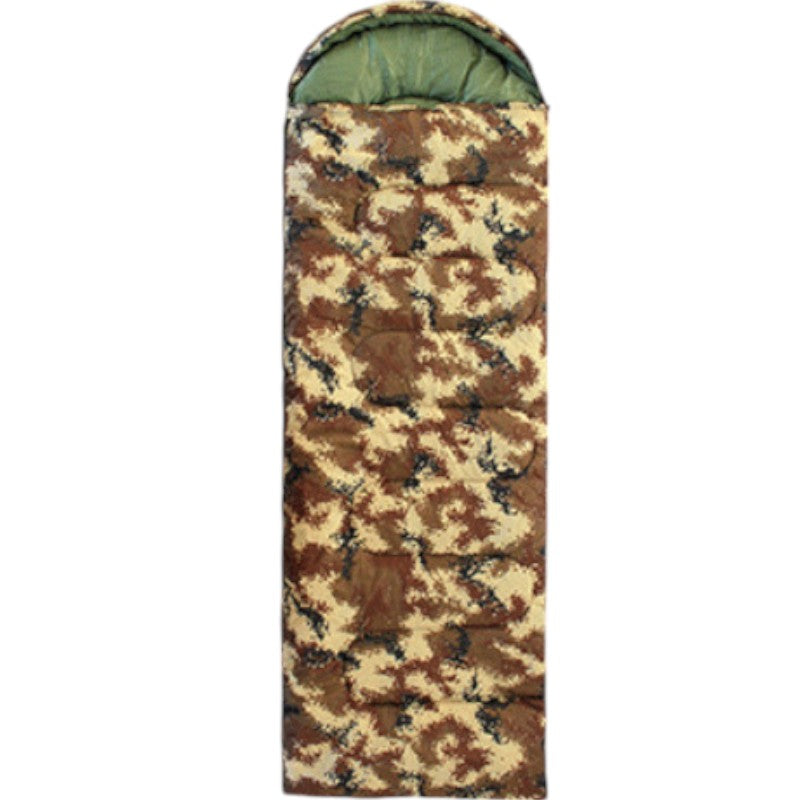 Camouflage military sleeping bag